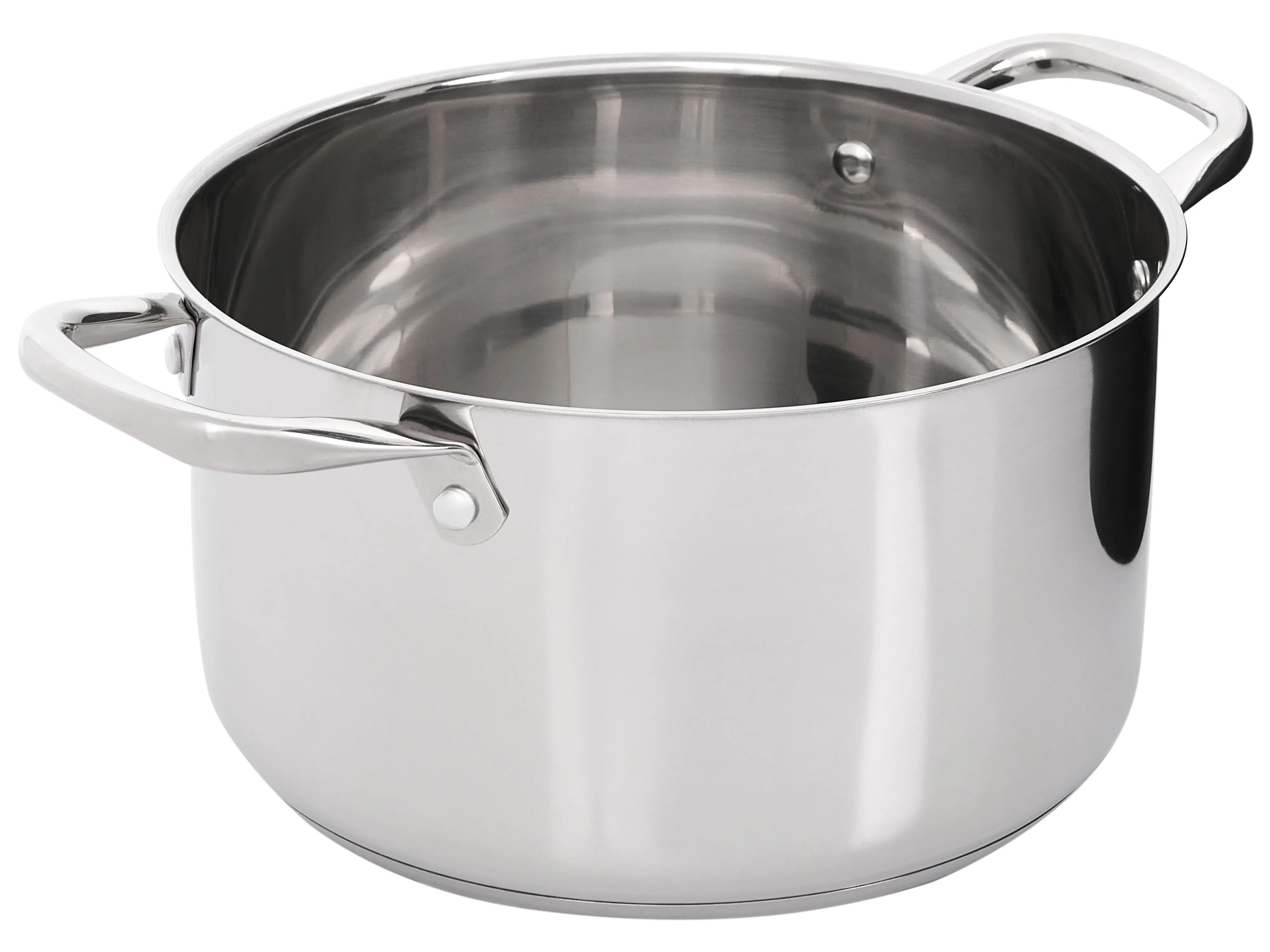 7-delige pannenset PRIMECOOK Roestvrij staal Zilver