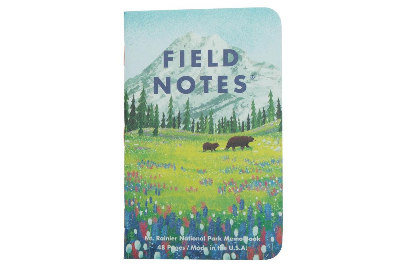 Field Notes National Parks FNC-43b Graph 3-Pack B Grand Canyon Joshua Tree Mount Rainier, notitieboekjes