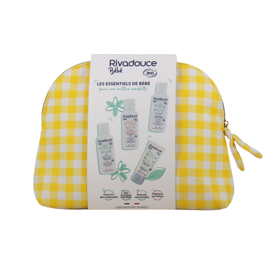 Rivadouce Bébé trousse essentiels - Hygiène et soin bio