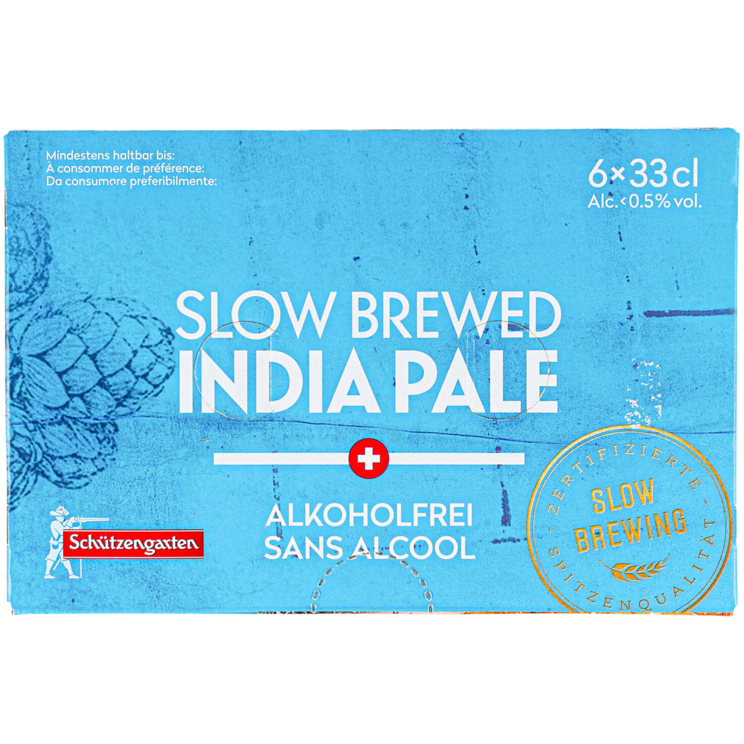 Schützengarten India Pale alkoholfrei 6x33cl -198cl
