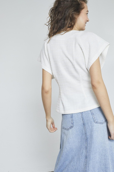 SisterS point witte dames vest