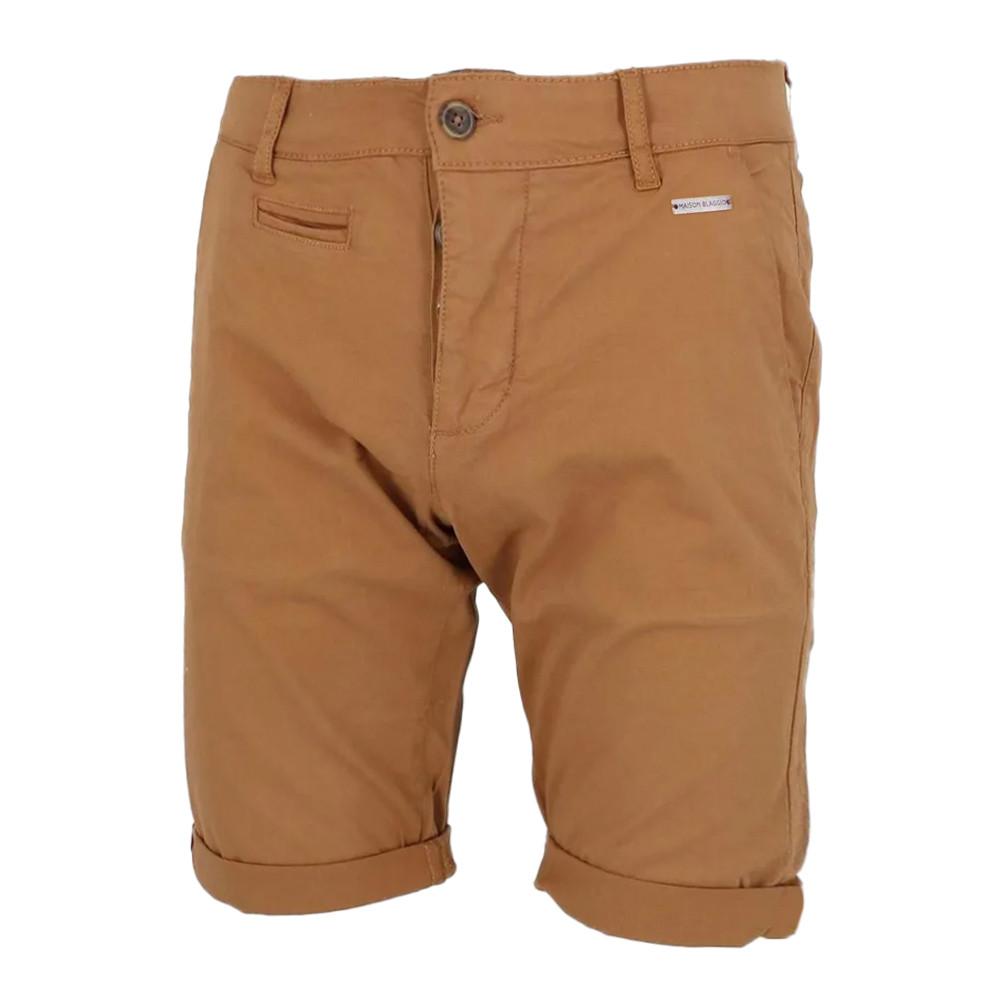 La Maison Blaggio Short Chino Marron Homme La Maison Blaggio Matt