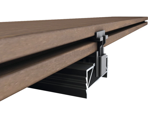Konsta Terrastart inclusief RVS schroeven voor hout/WPC of aluminium onderconstructie. Verpakking = 20 stuks.