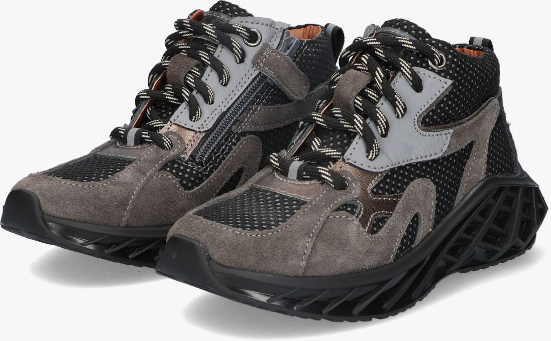 BRAQEEZ grijze braqeez hoge sneaker andre amsterdam