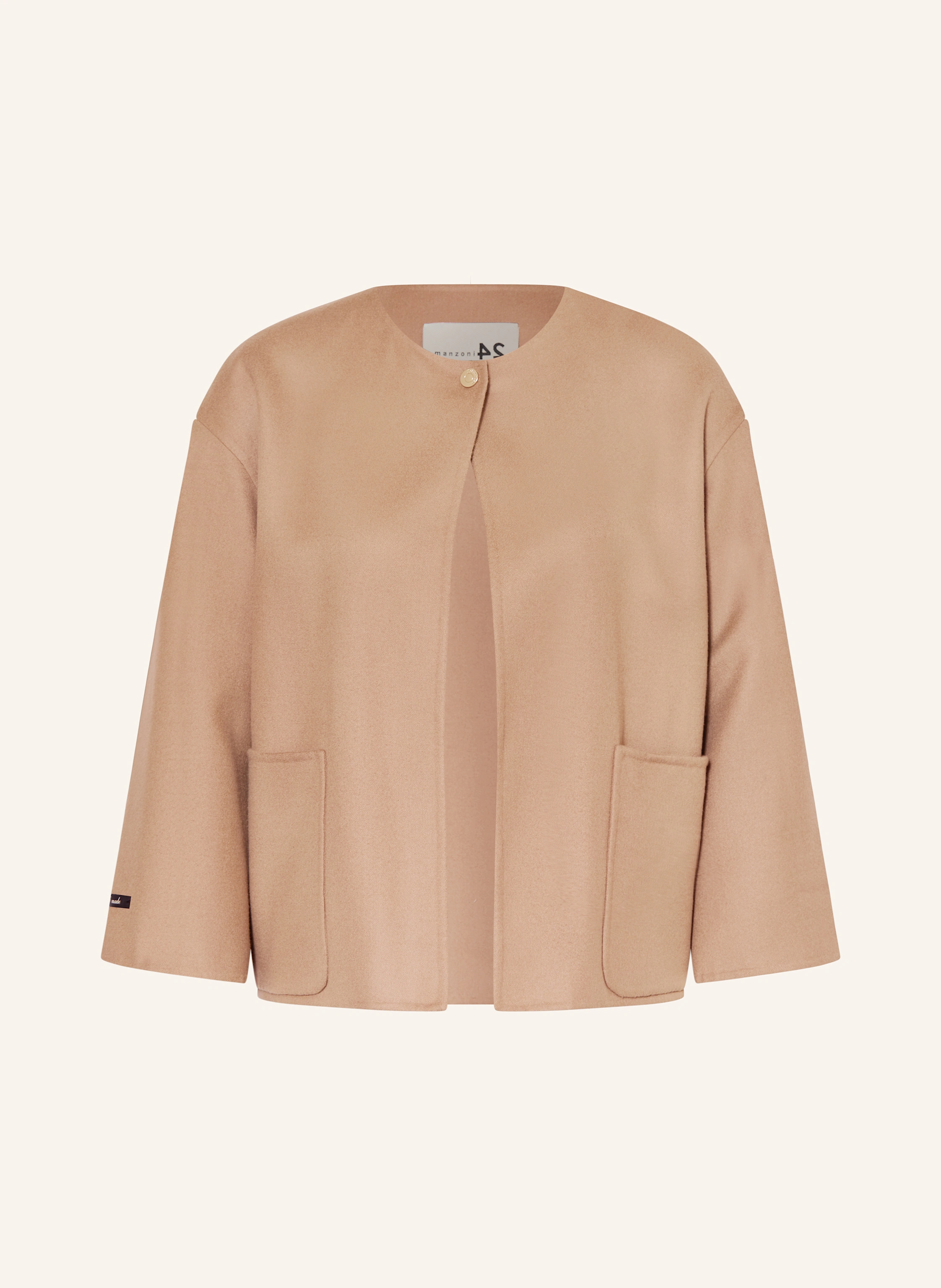 manzoni 24 Kastenjacke mit 3/4-Arm