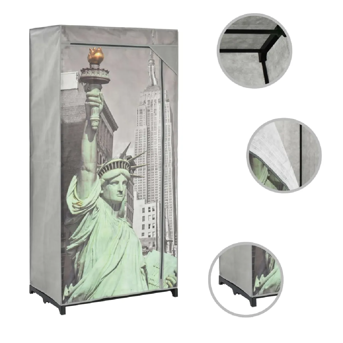VidaXL New York Garde-robe