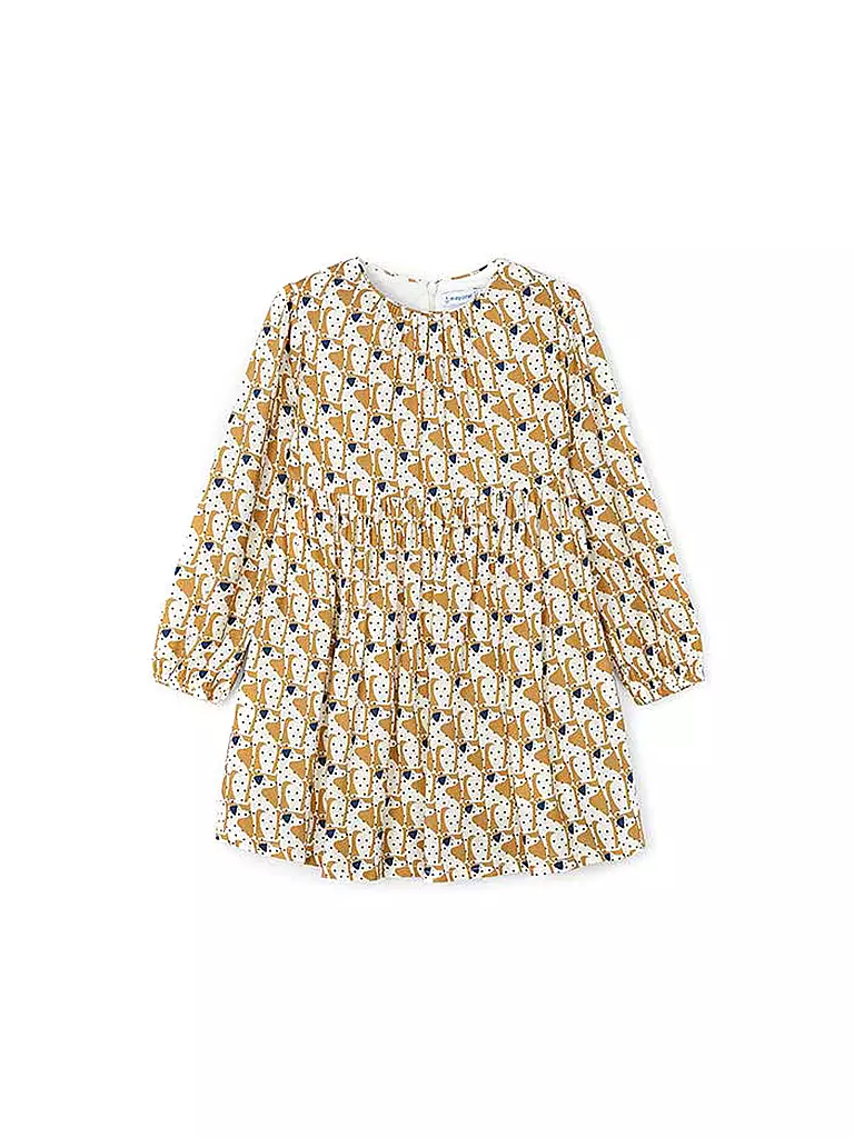 MAYORAL Mädchen Kleid hellbraun