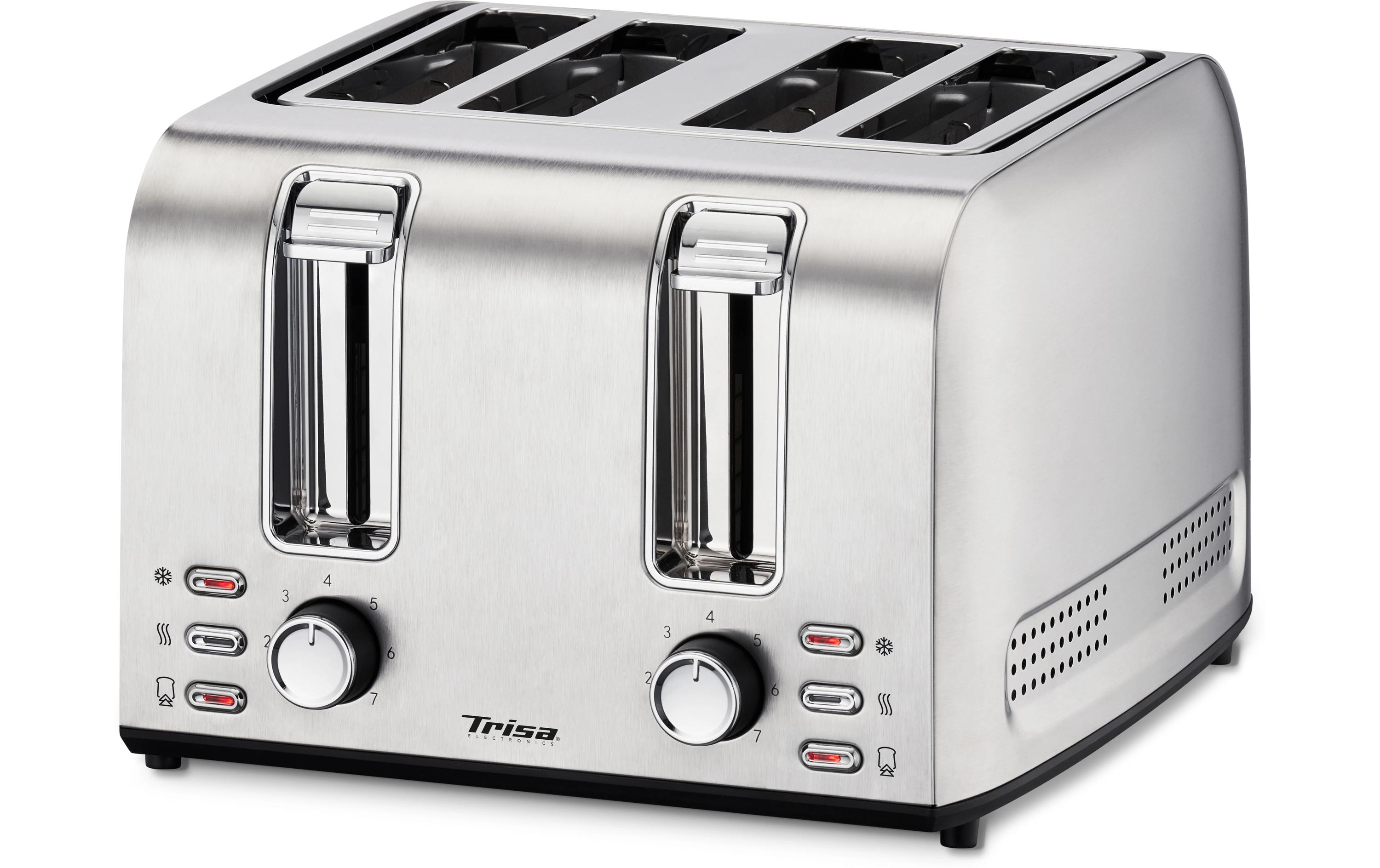 Toaster Toast 4 All EdelstahlEdelstahltoaster