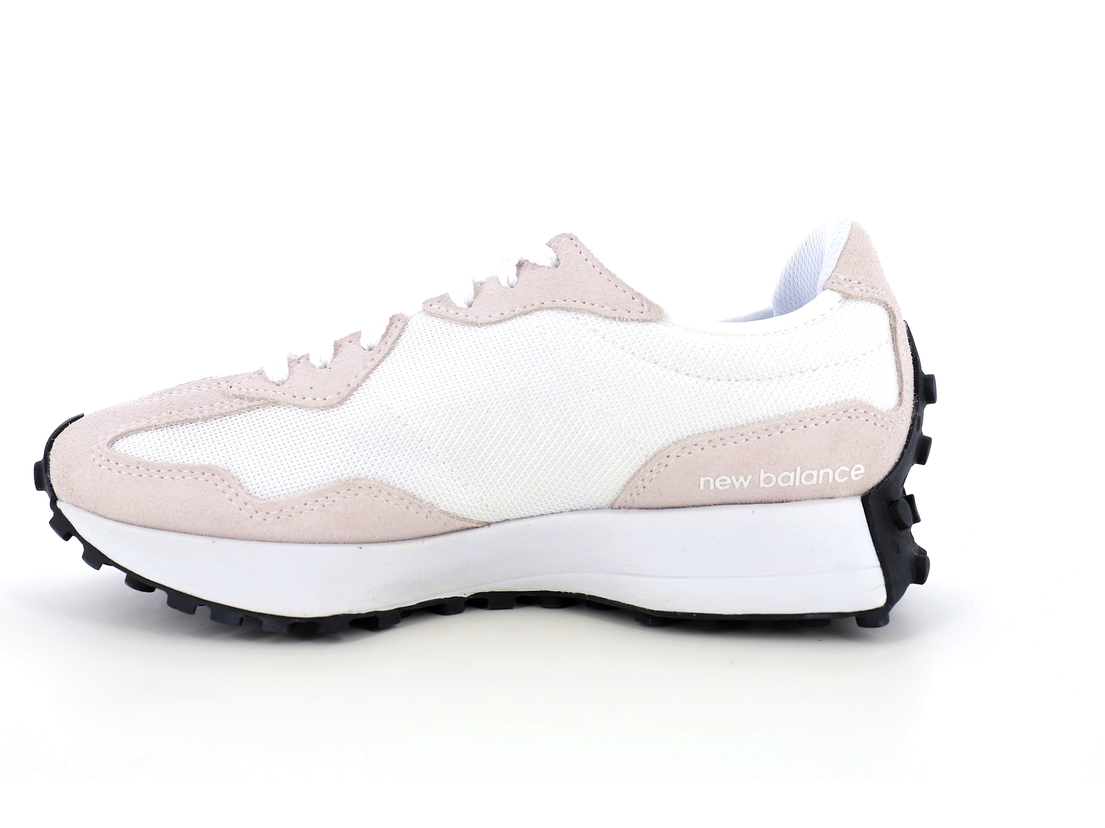 New balance a-MS327CWB Matières combinées Blanc Noir