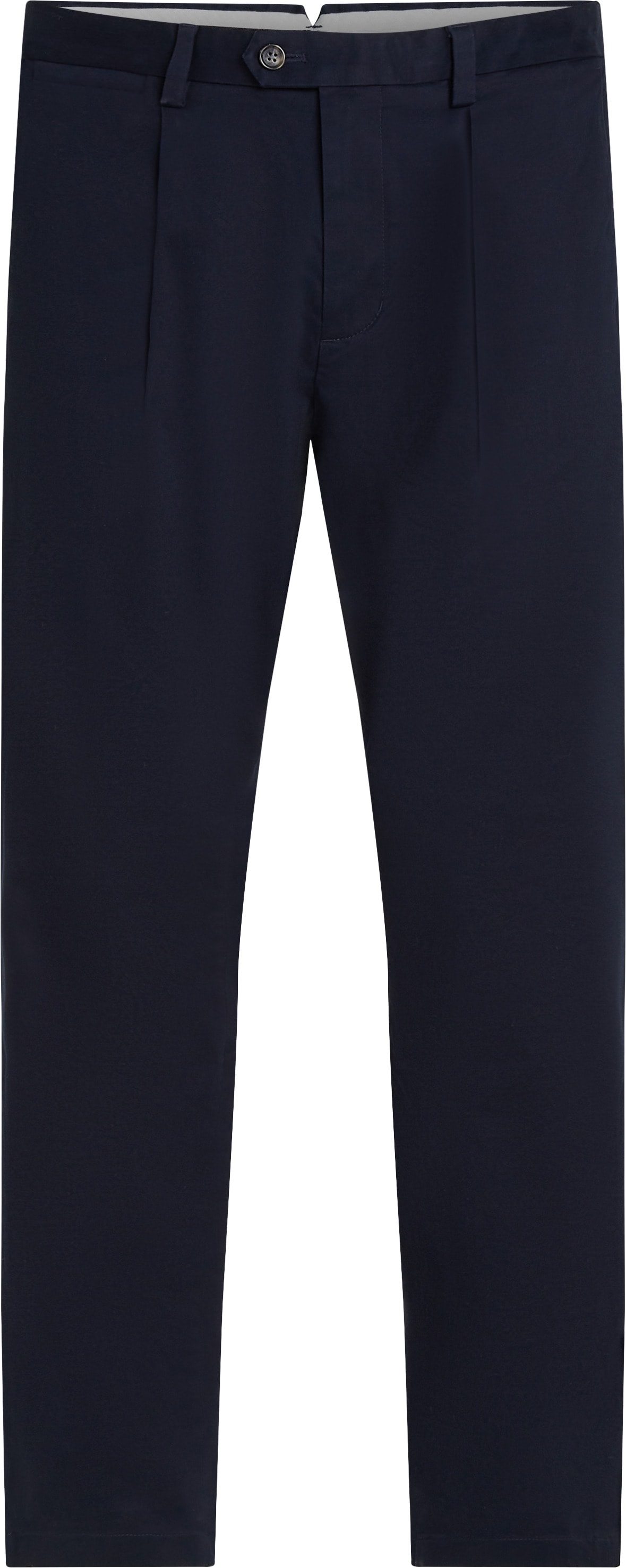 Tommy Hilfiger Chinohose »HARLEM CHINO SATIN«  Relaxed fit, Bundfalten