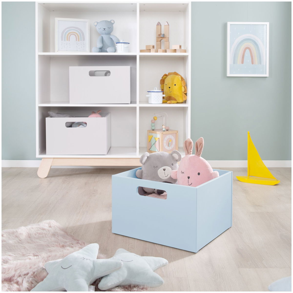 robaroba   Aufbewahrungsbox meerblau
