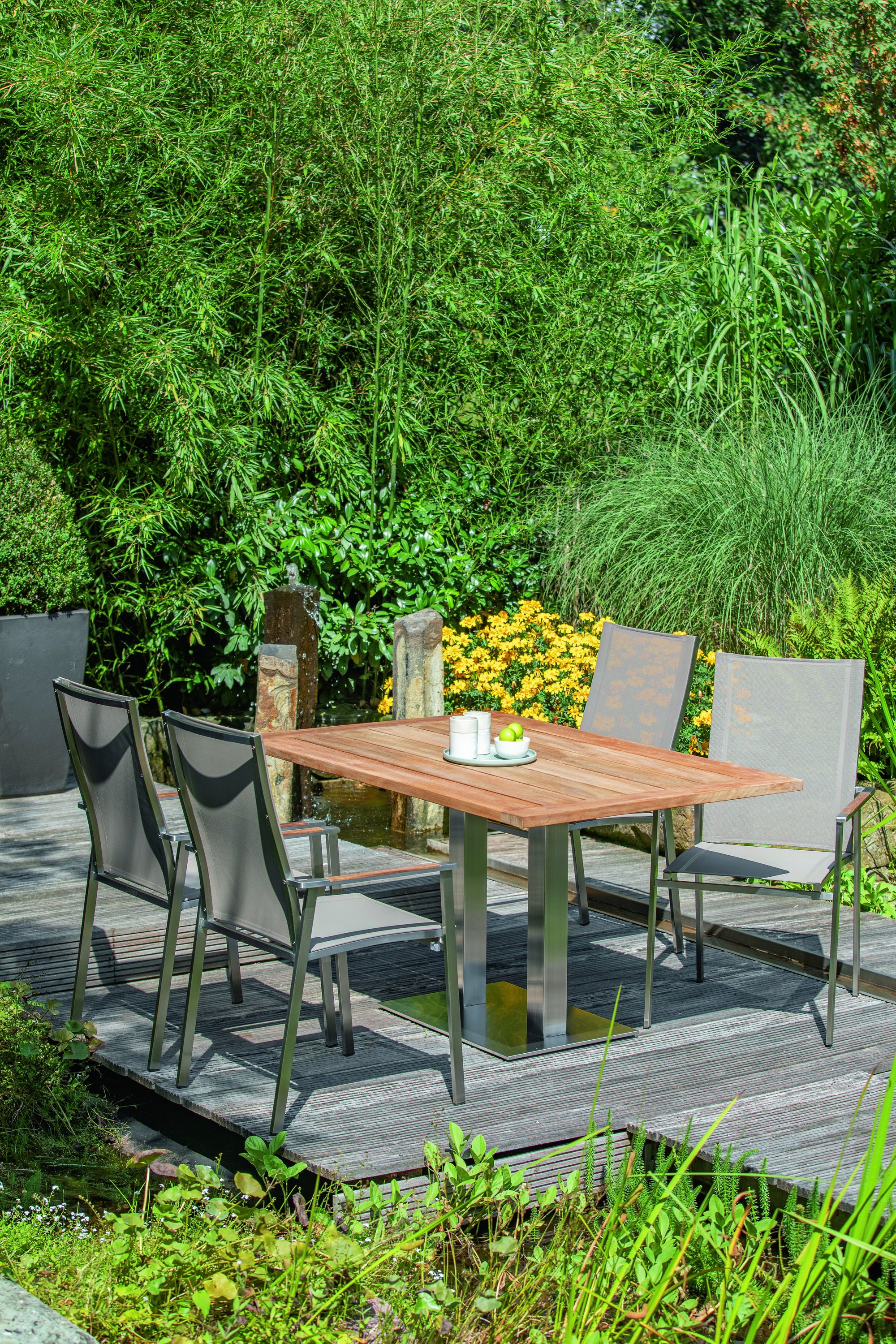 Gartentisch BISTRO 120 x 81 x 77 cm