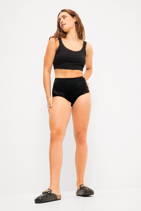 Miederhose, transparente Spitze, Stretchkomfort