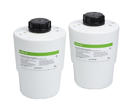 GRÜNBECK minerale oplossing exaliQ safe 2 x 3 liter flessen, 114032