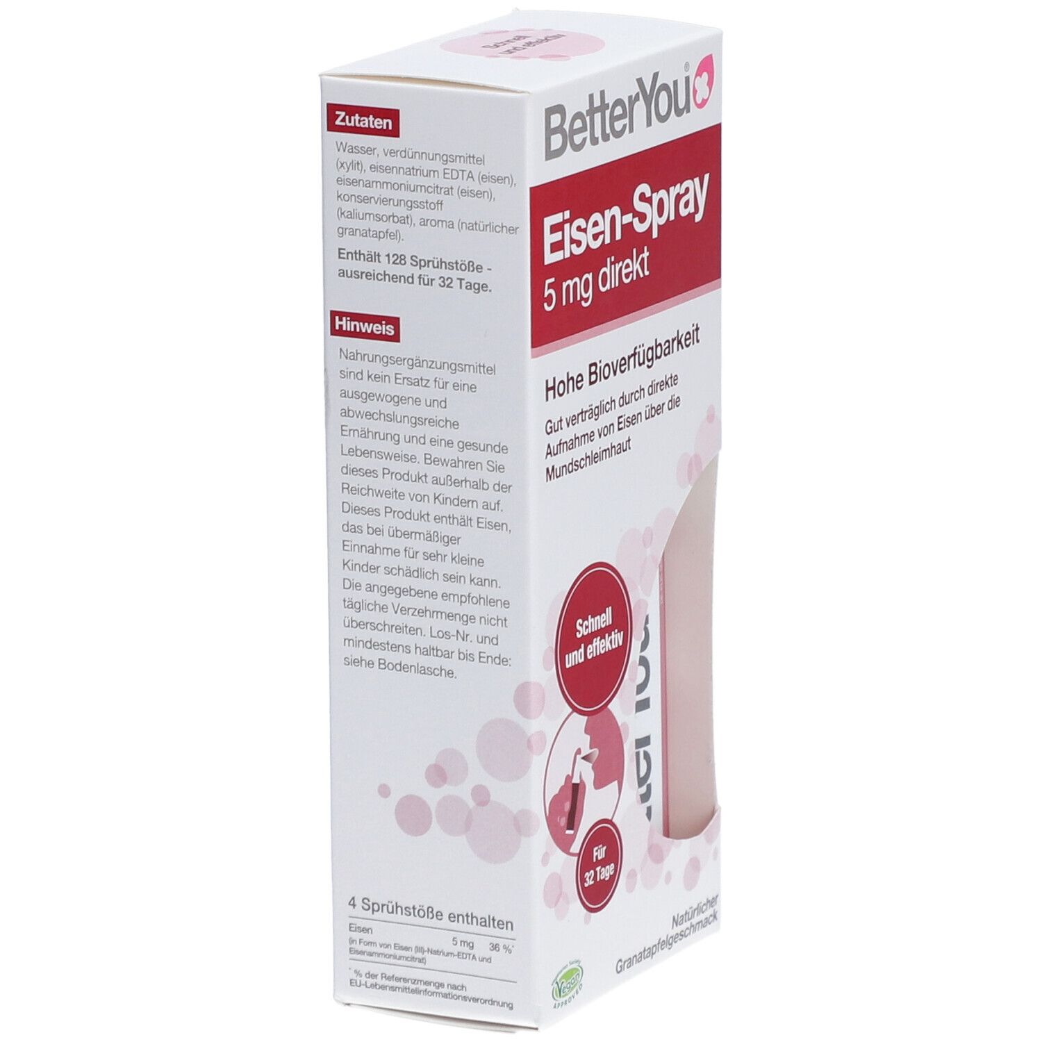 BetterYou® Eisen Direkt-Spray