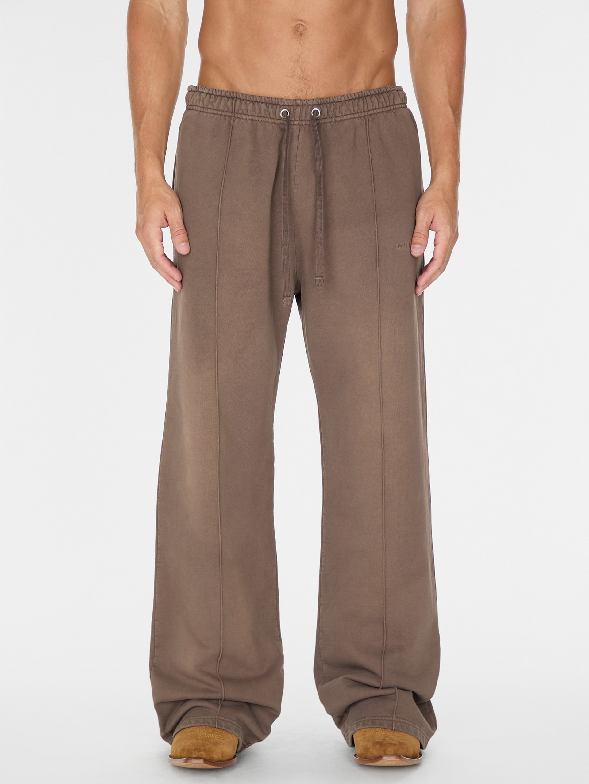 calça de moletom com logo vintage