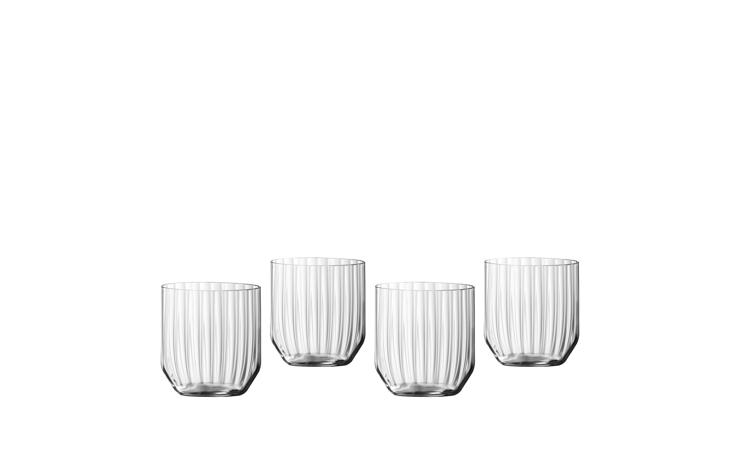 Longdrinkglas Linear 345 ml, 4 Stück, TransparentVielseitige Tumbler mit stilvollem Design