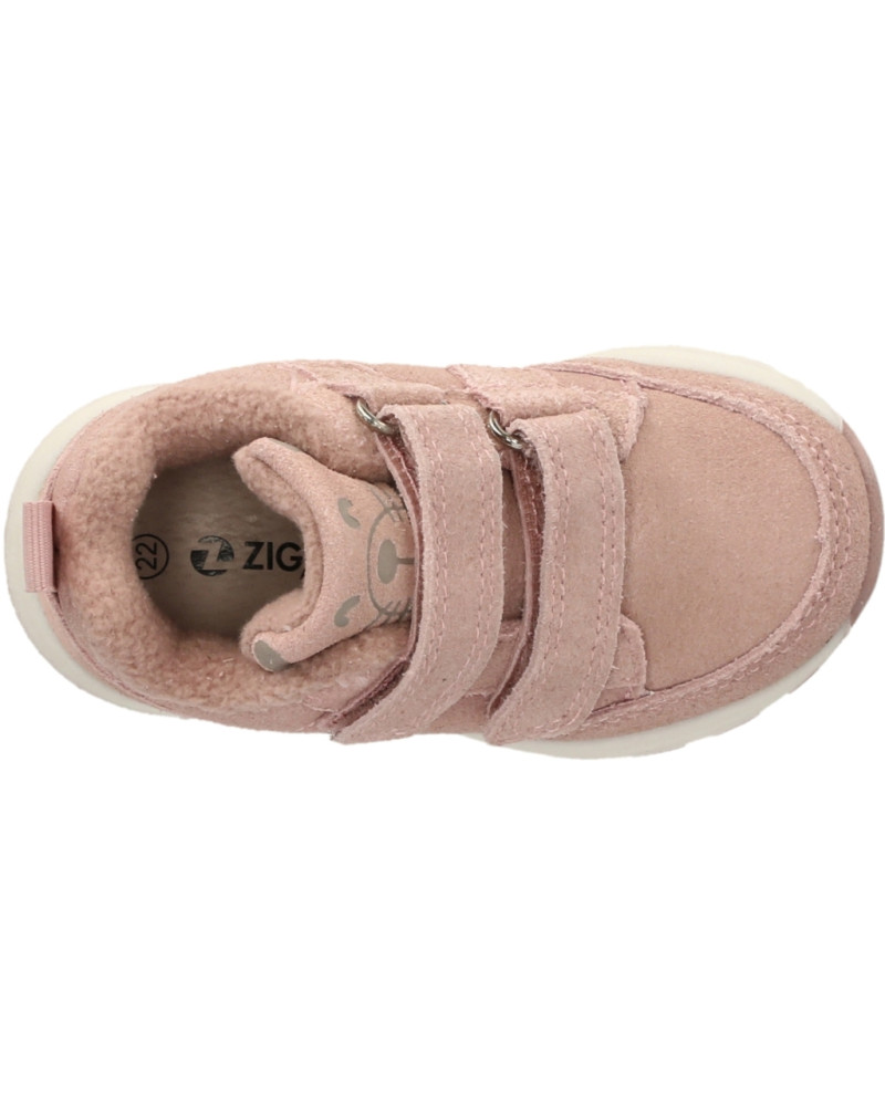 ZigZag - Aliano Leather Pre Walker - Woodrose