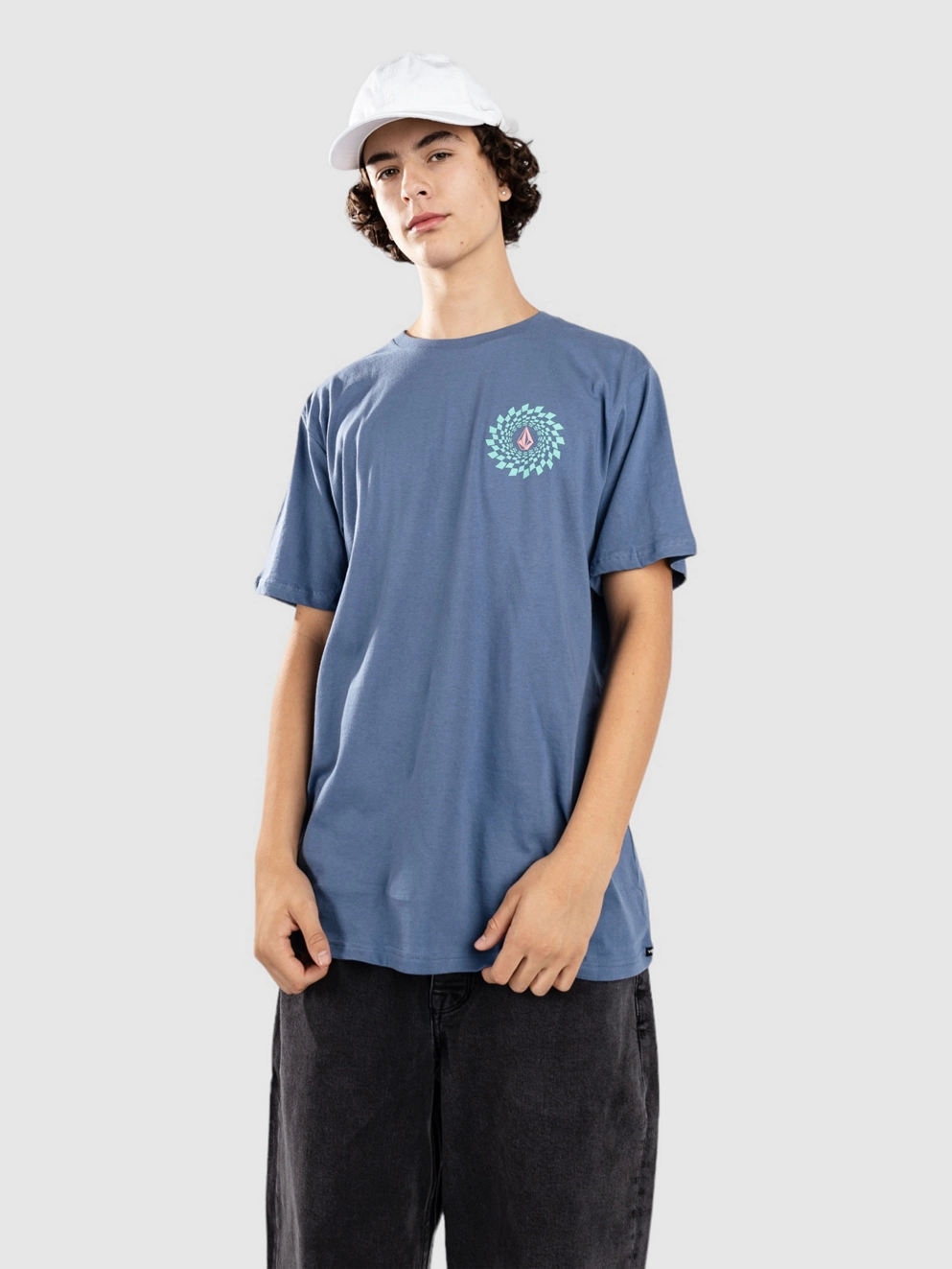 Volcom Easy Orbit T-Shirt blueberry