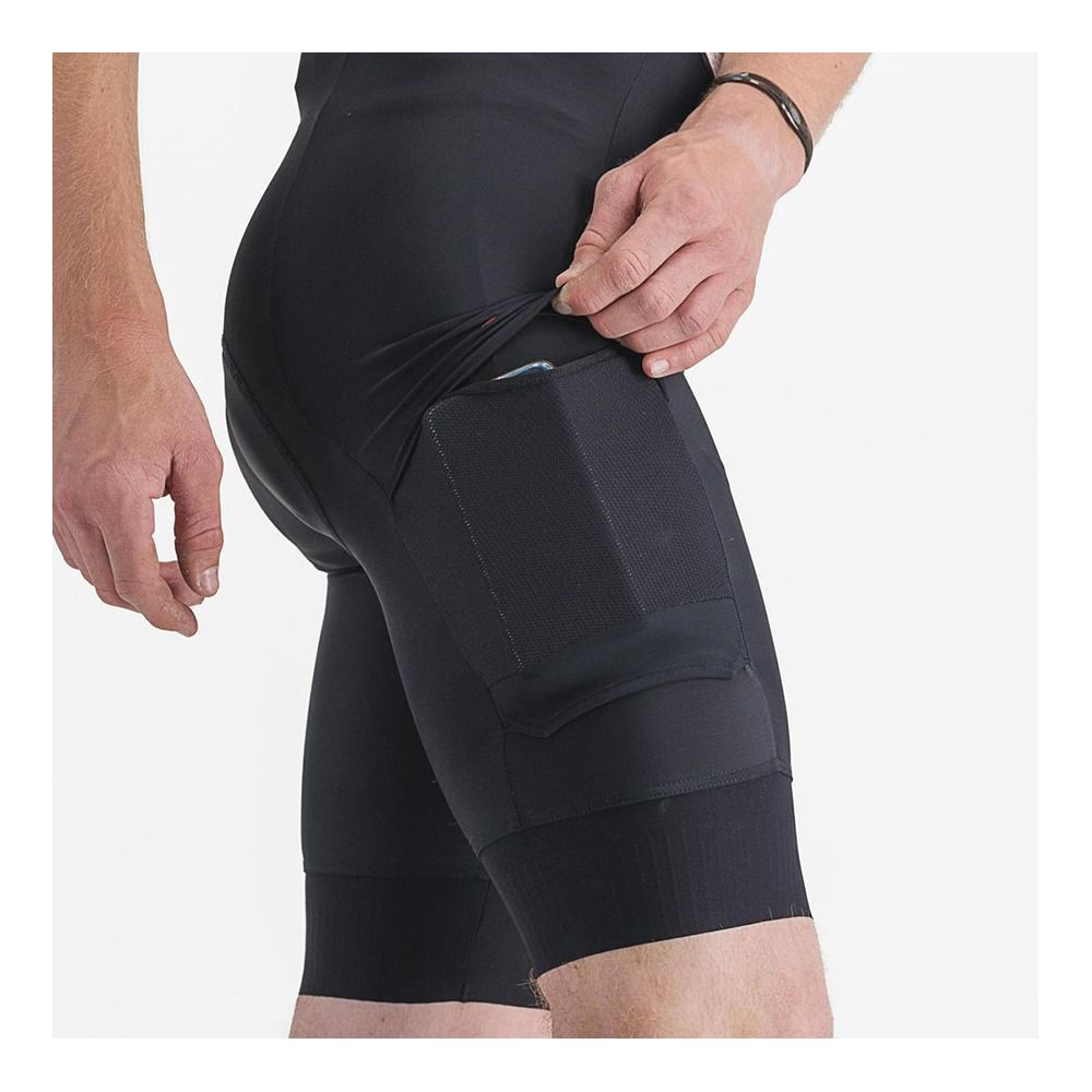 Castelli UNLIMITED CARGO - Cuissard À bretelles Homme noir