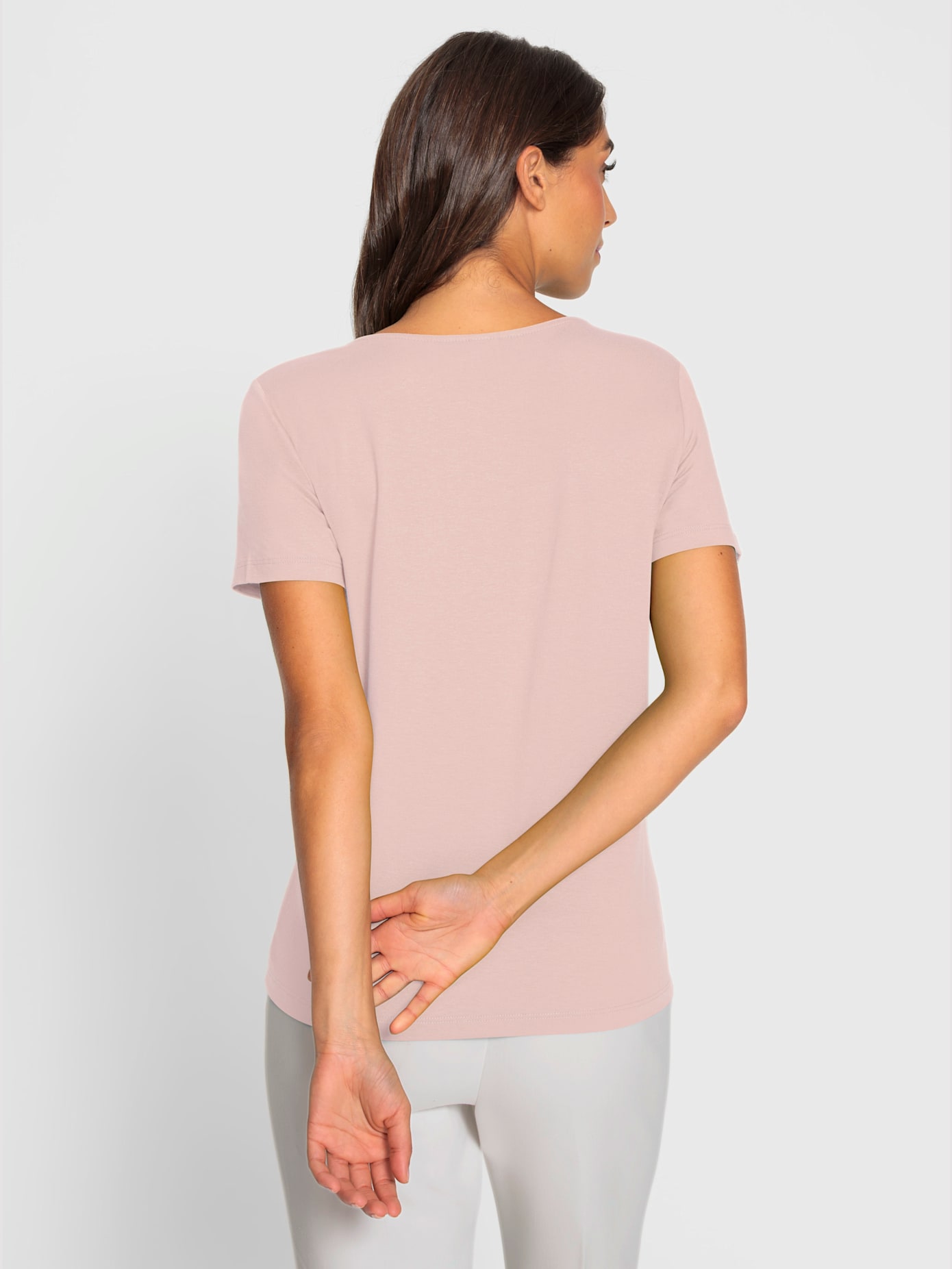T-shirt plis décoratifs tendance