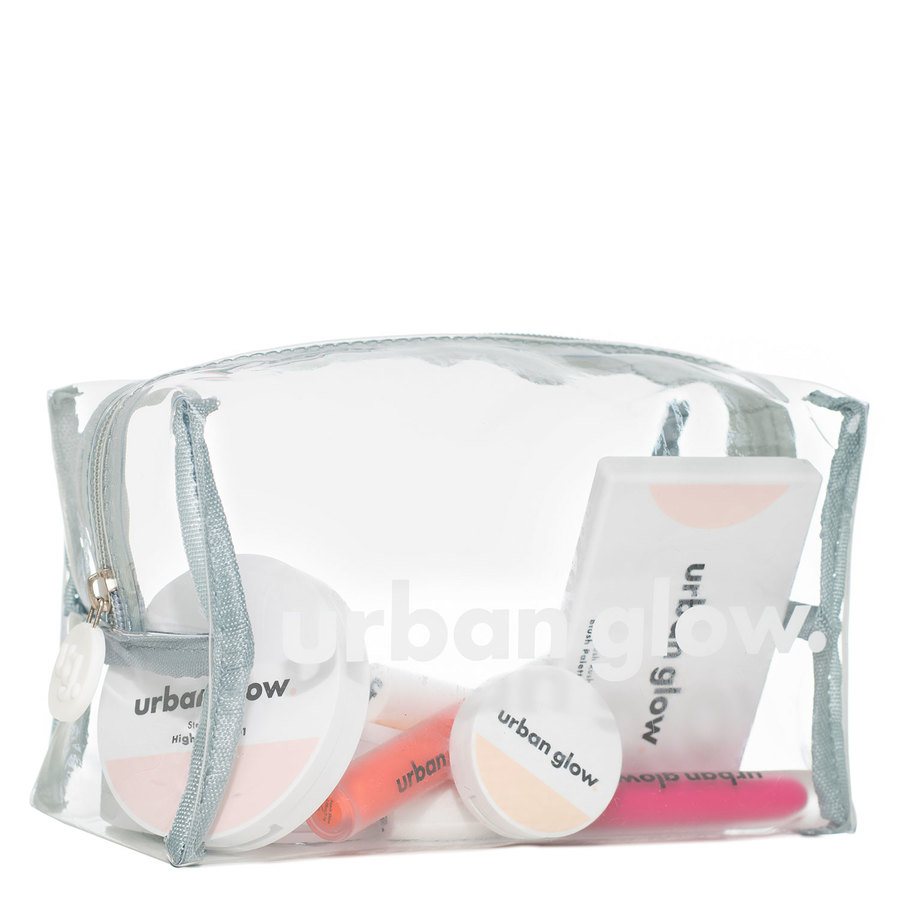Urban Glow Beauty Case Zipper Cosmetic Bag