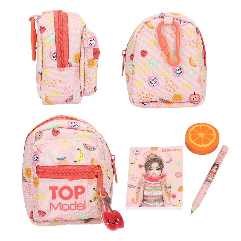 Topmodel - Micro Stationery Rygsæk med Karabinhage - Mini