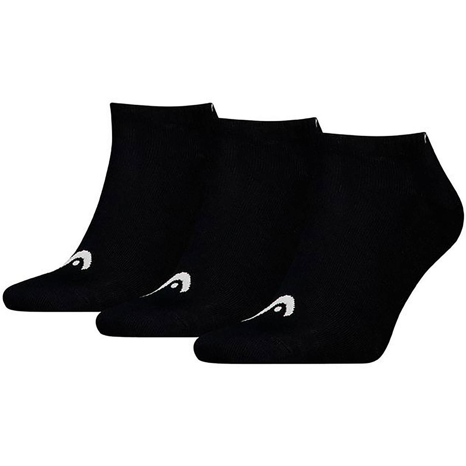 HEAD Unisex No Show 3-Pack Sokken