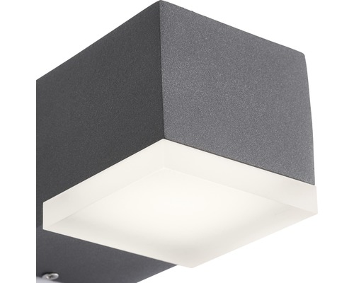 AEG LED buitenwandlamp 4W 325 lm 3000K antraciet/wit
