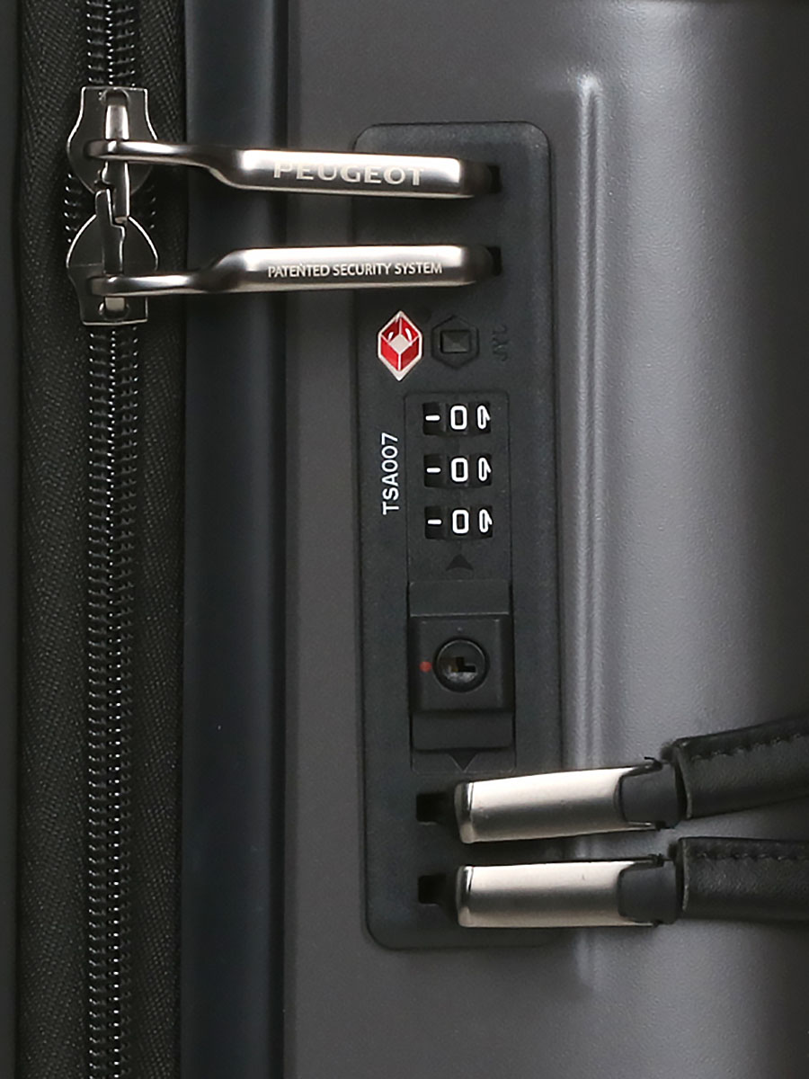 Valise Peugeot Voyages 55 cm - Poche Frontale