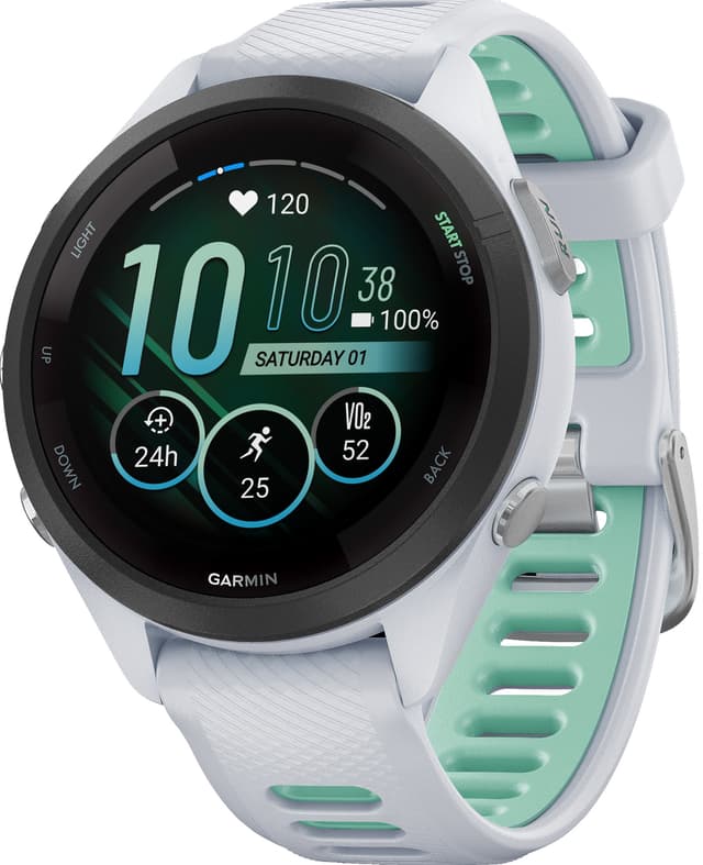 Garmin Forerunner 265S sportsur (hvid)