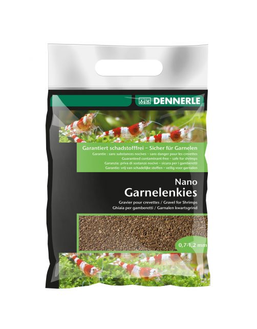Dennerle Nano Garnalengrind Borneo Bruin - Bodembedekking - 2 kg