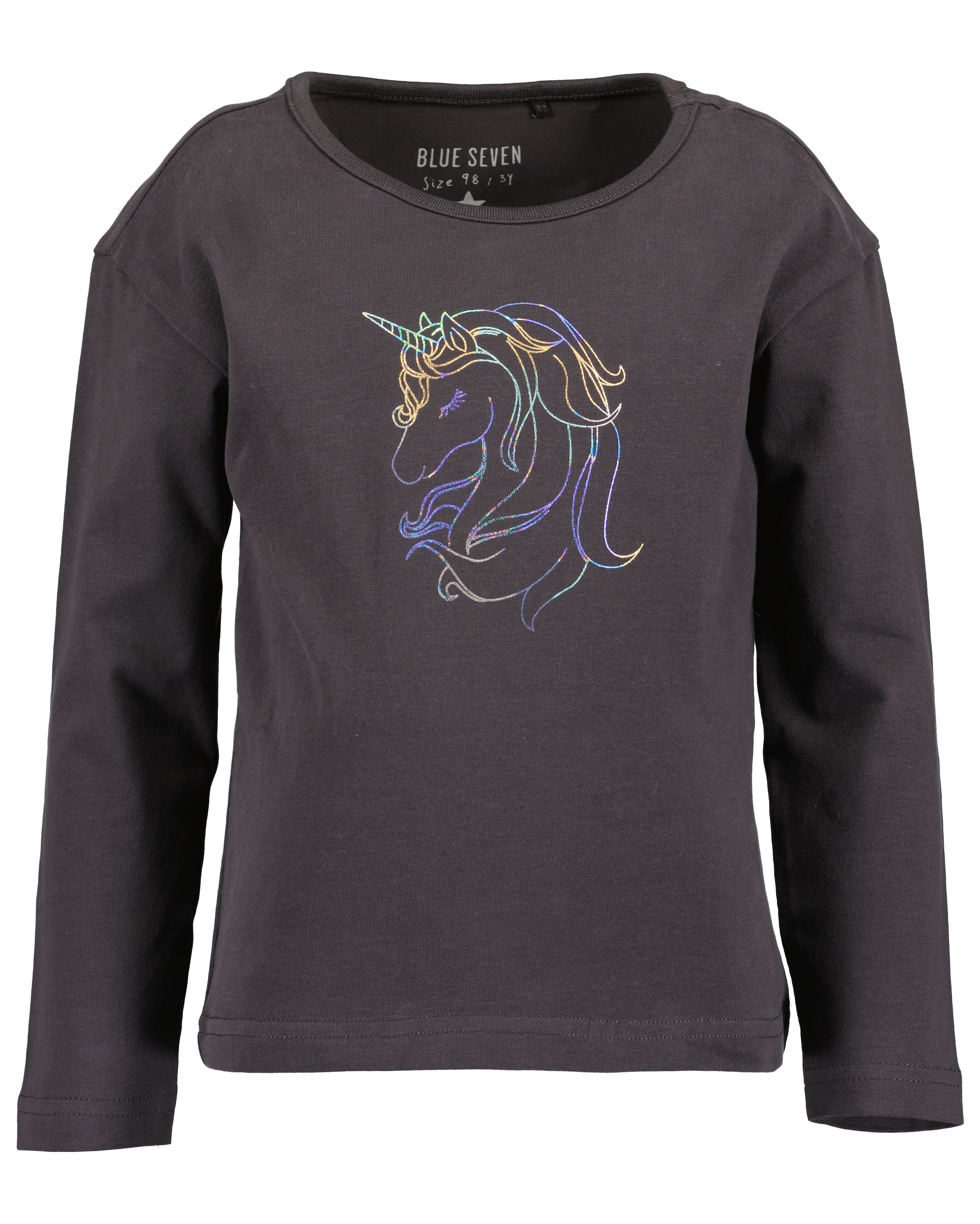 Blue Seven Langarmshirt, 2 Stk. mit tollen Einhorn-Motiven