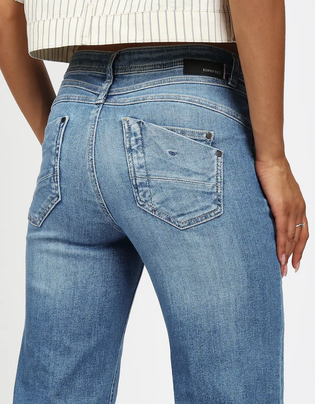 GANG 5-Pocket-Jeans »94AMELIE WIDE LONG« Long = 4 cm länger