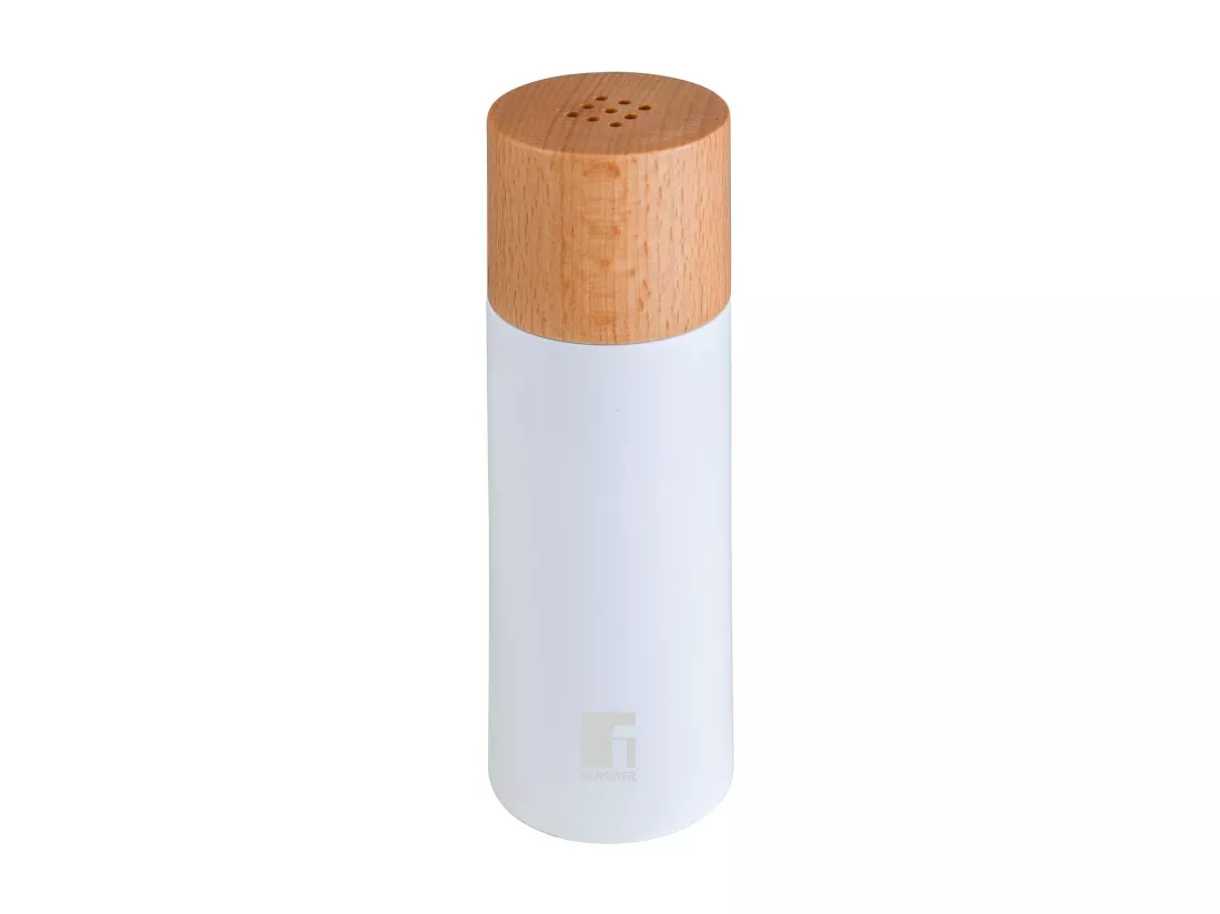 Ensemble salière et poivrière en bois NATURALLY Ø5x15,3 cm Bergner