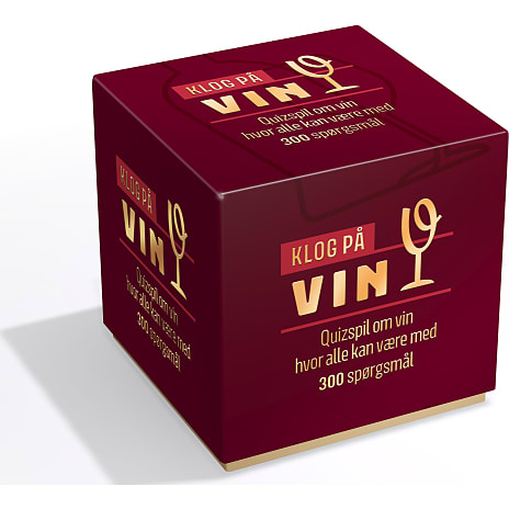 Klog på vin