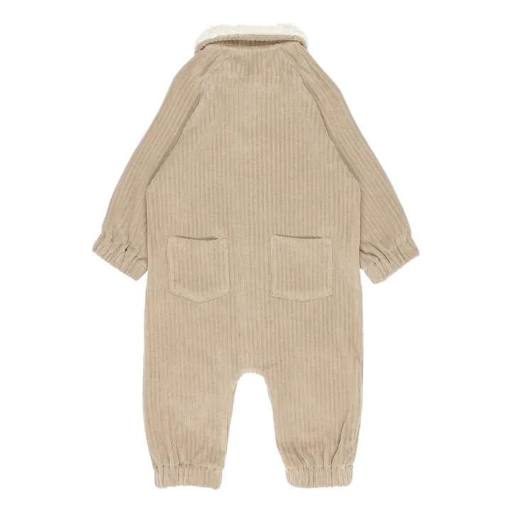 Búho Combinaison Velours Côtelé Coton Bio | Beige