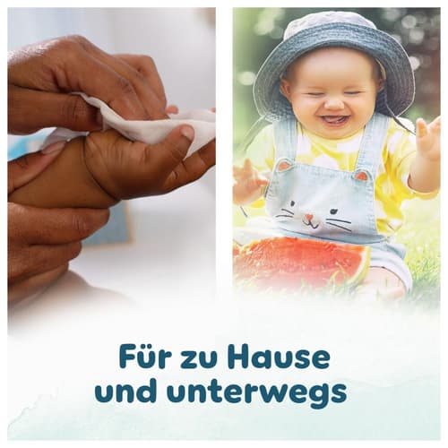 Pampers Harmonie Aqua Feuchttücher 6er Pack