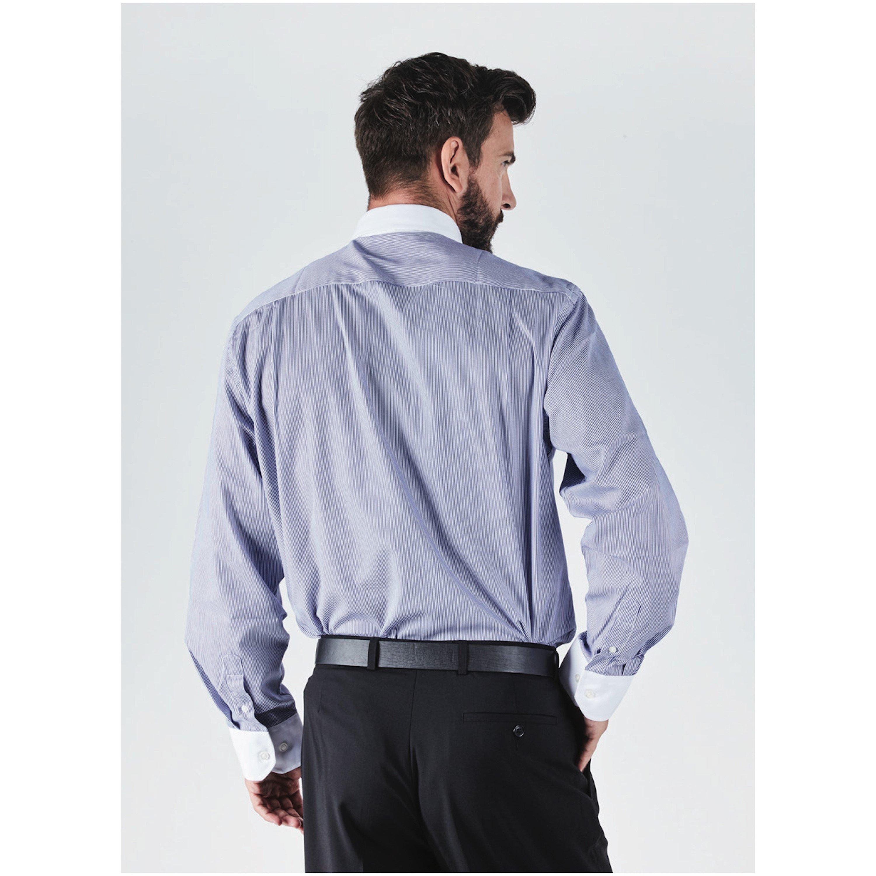 Harvey and Jones Striped Formal Shirt Mens