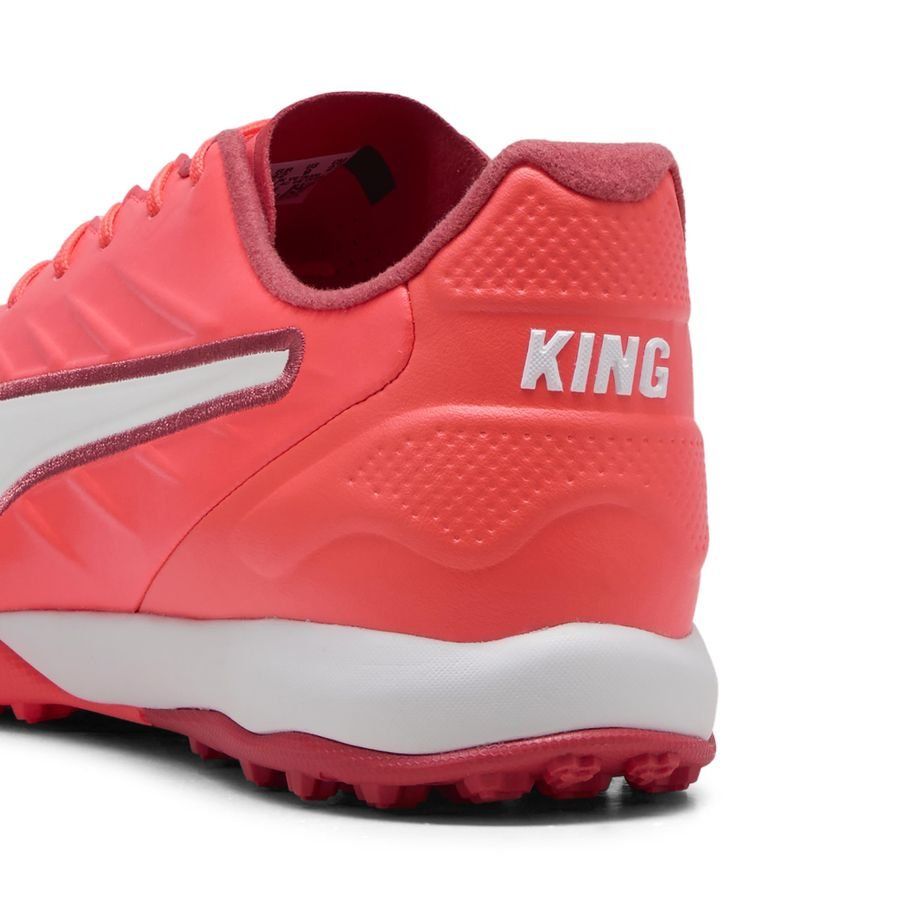 PUMA King Pro TT Unlimited - Glowing Red/Blanc/Red Fire