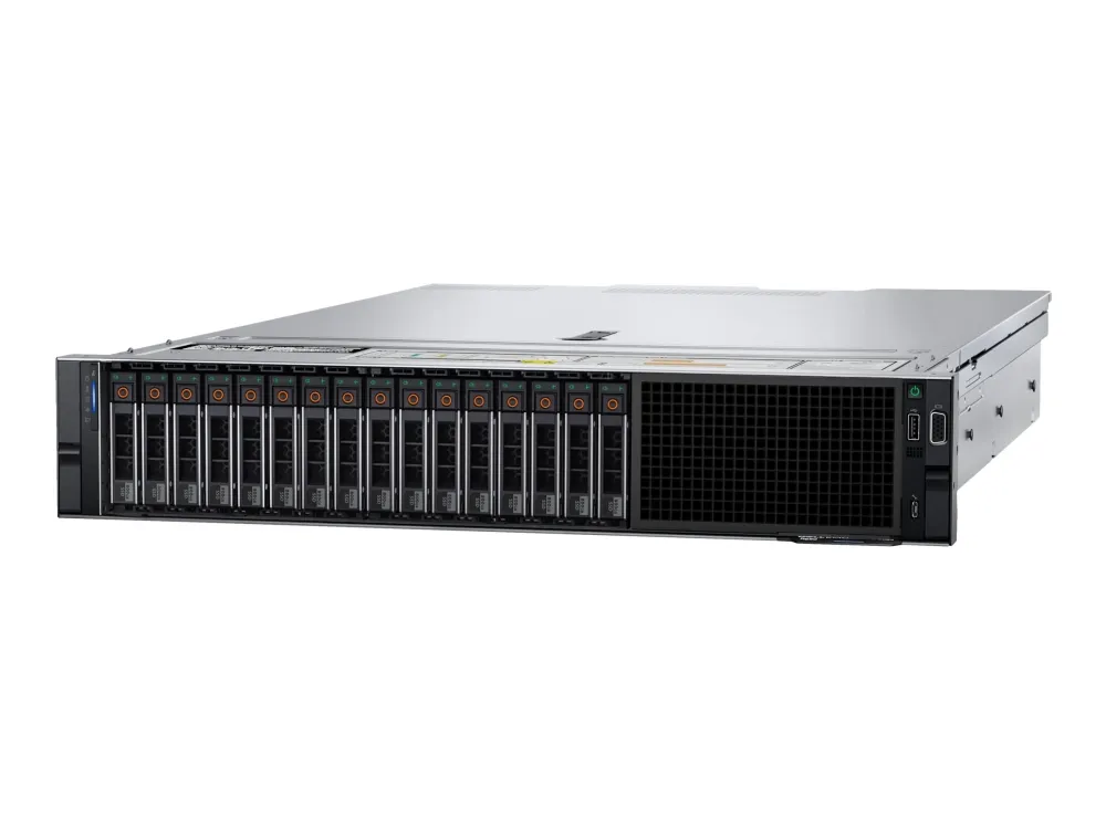 Dell PowerEdge R550 - Server - rack-monterbar 2U - 2-vejs - 1 x Xeon Silver 4310 / op til 3.3 GHz - RAM 16 GB - SAS - hot-swap 3.5