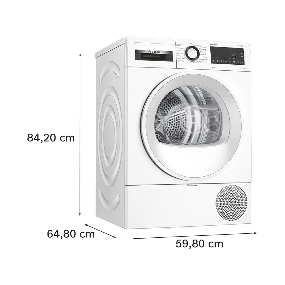 Bosch WQG233D2CH 8kg & WUU28T10CH 9kg Waschturm