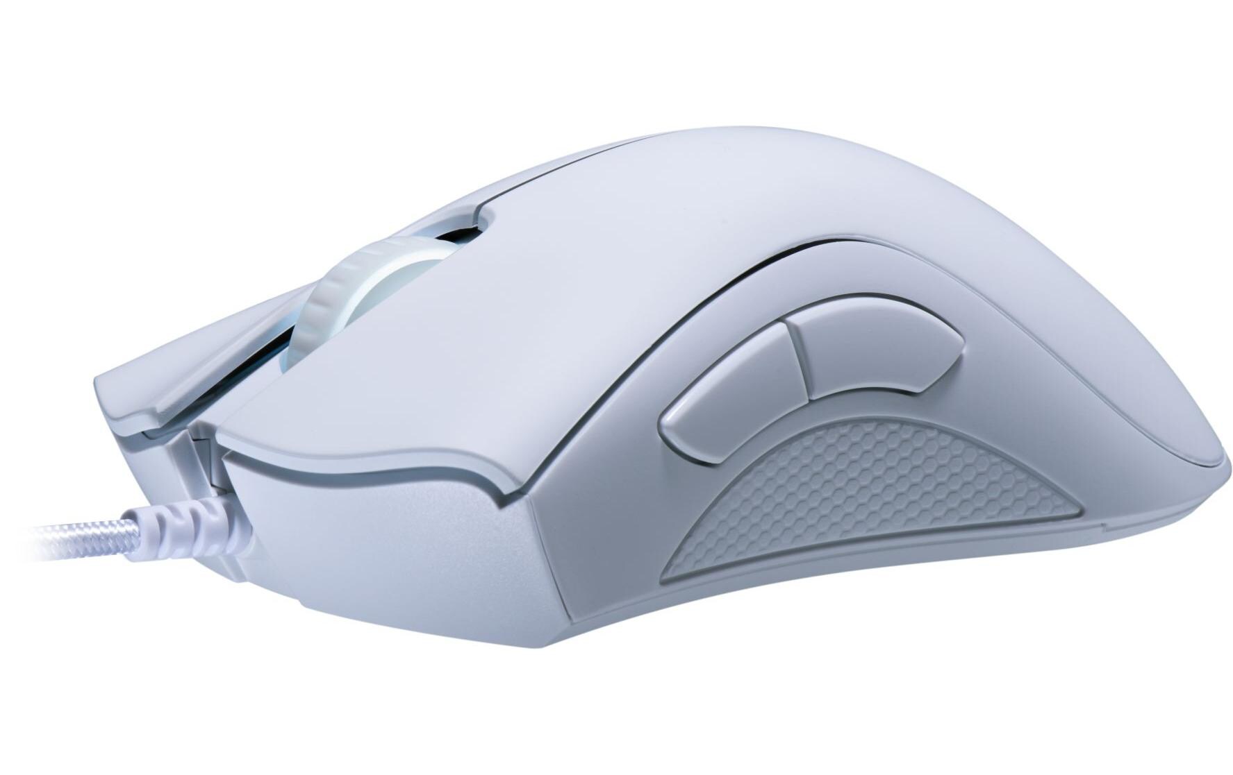 Gaming-Maus DeathAdder Essential WeissGaming-Maus mit optischem 6400-DPI-Sensor