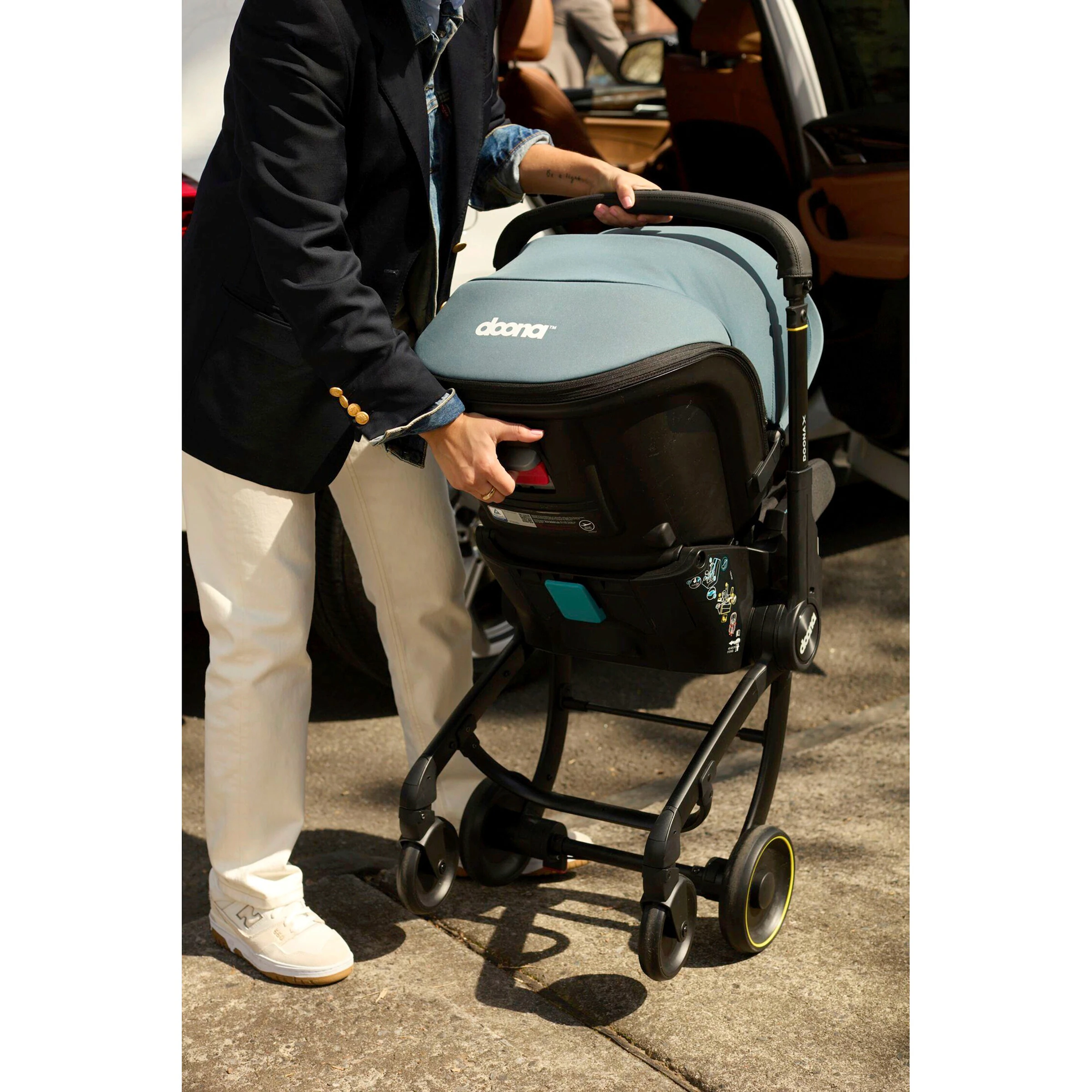 Doona Babyschale Doona X ocean blue