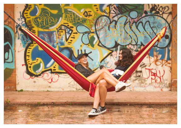 Hamac Ticket To The Moon Original Hammock Jaune