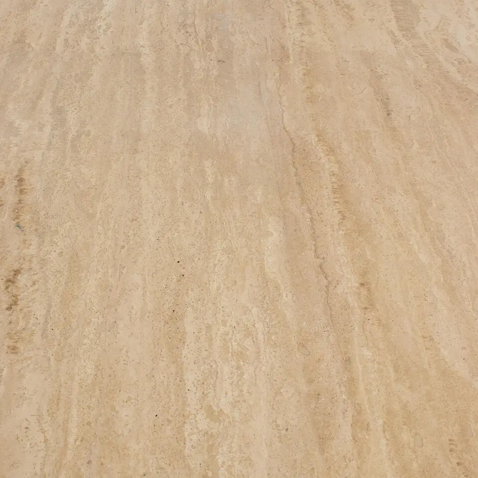 Salontafel Travertin - Bruin Mangohout - 120x65x38cm - Wessel