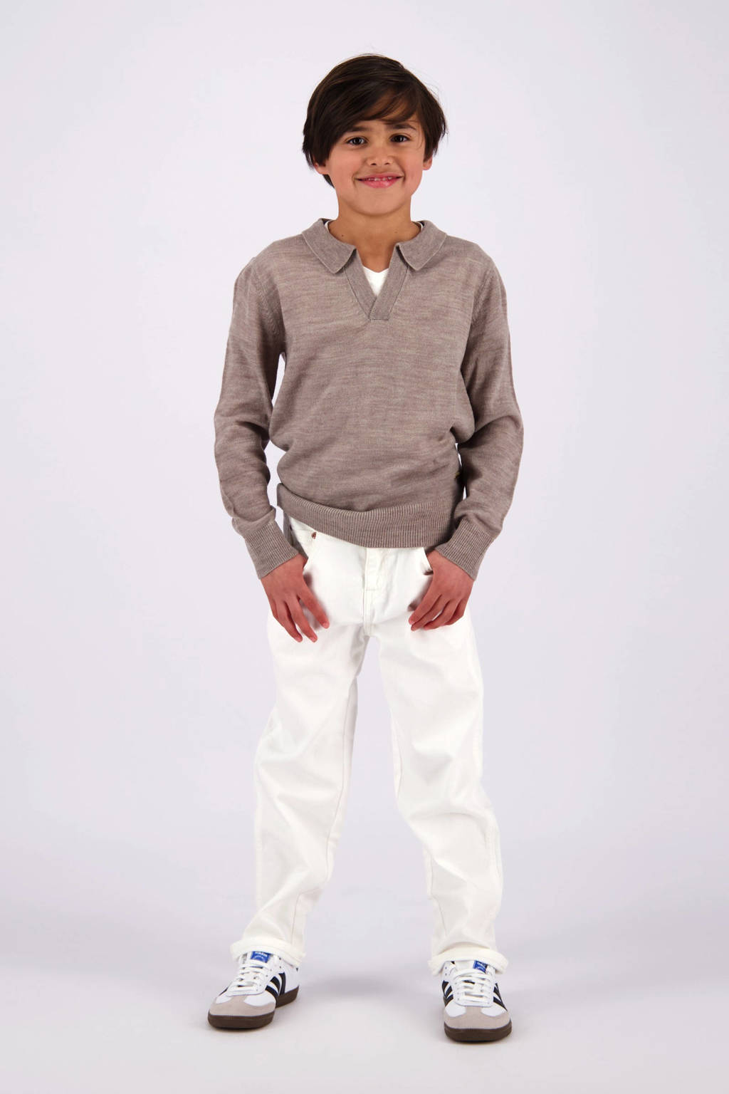 Vingino loose fit jeans wit