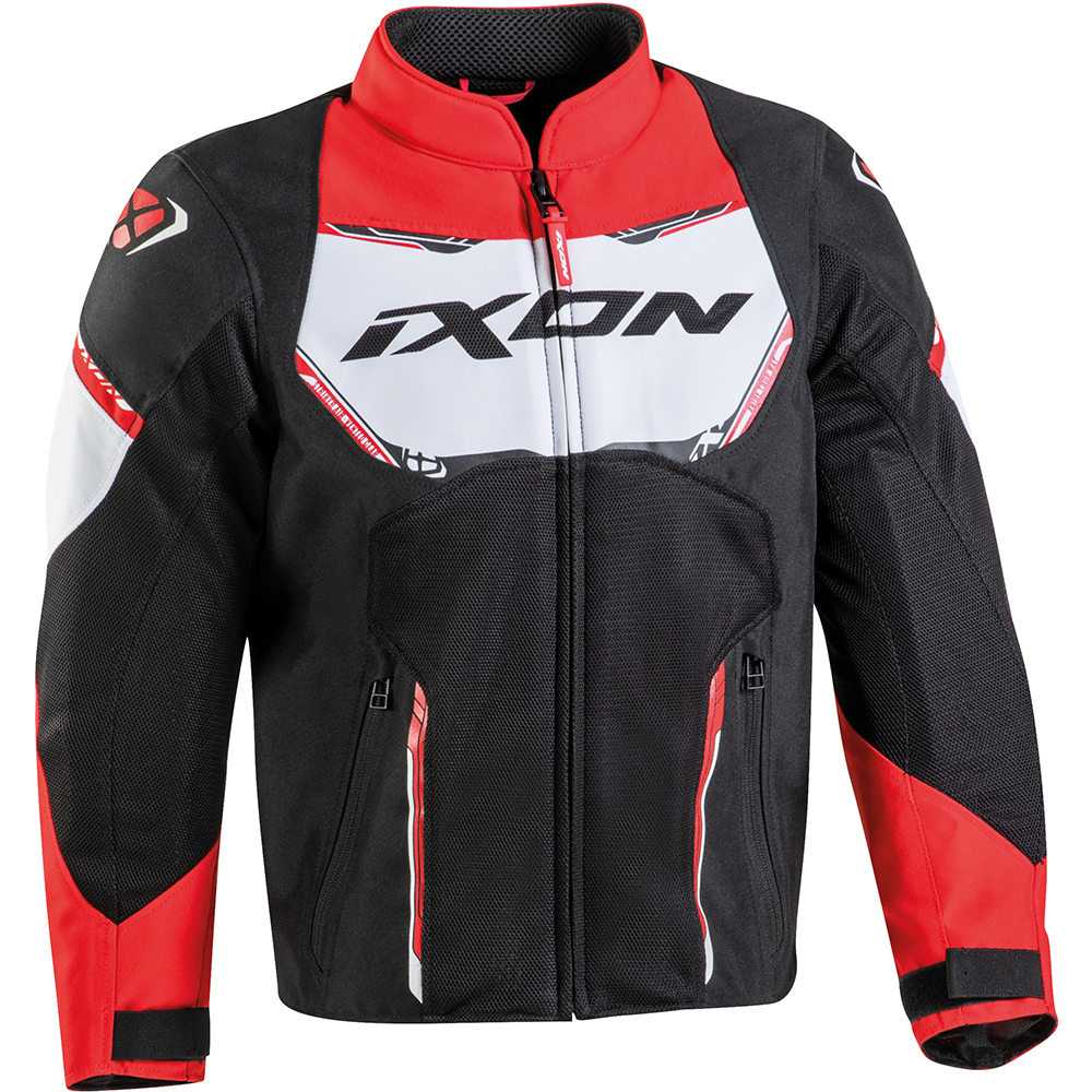 Ixon - Blouson enfant Striker Air Kid Noir / Rouge / Blanc
