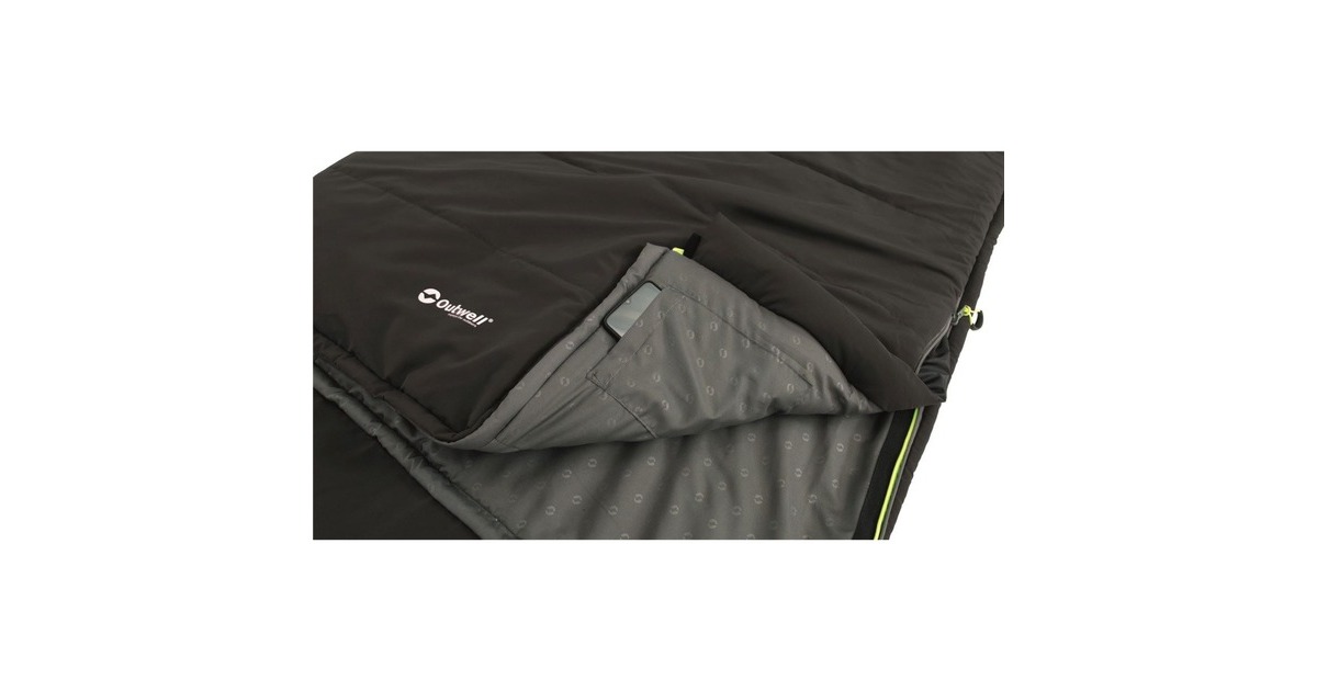 OutwellContour Midnight Black slaapzak  (Zwart)