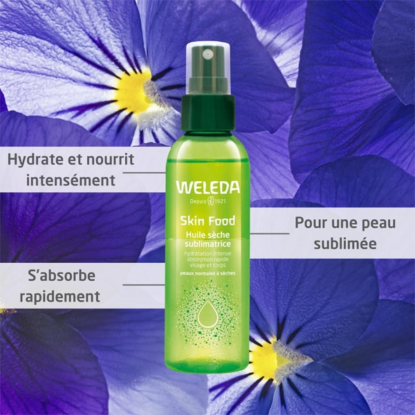 Huile sèche sublimatrice bio - Skin Food - Corps & visage - 100 ml